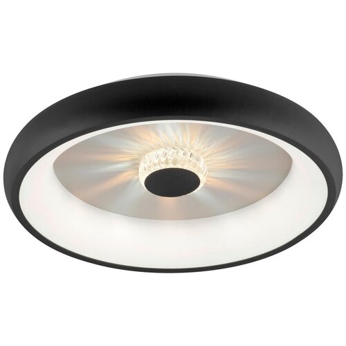 PAUL NEUHAUS Okrugla stropna LED svjetiljka Vertigo (33 W, Ø x V: 46,5 x 9,5 cm, Crna, Raznobojno) Cene
