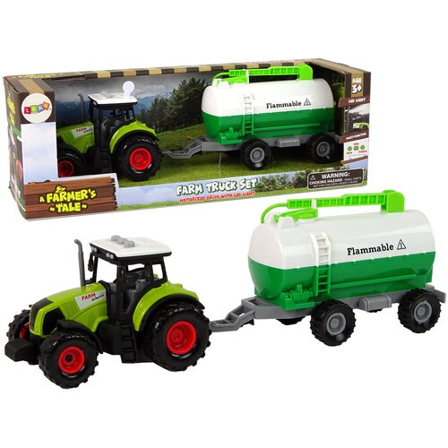  Tractor for Kids with Trailer Tank Car Farm Cene