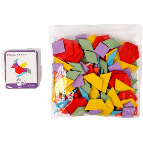 Drvena puzzle geometrijski oblici AGA MR1546 Cijene