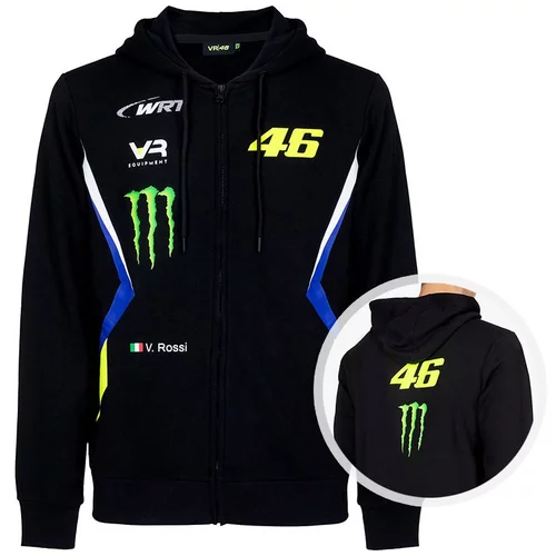  muška Vr46 Valentino Rossi WRT Monster Energy zip majica sa kapuljačom