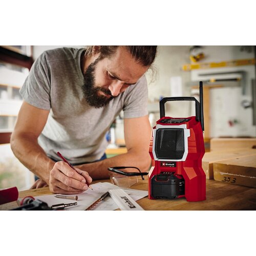 Einhell Akumulatorski radio TC-RA 18 Li BT-SOLO (163 x 100 x 232 mm, brez baterije, brez polnilca) Slike