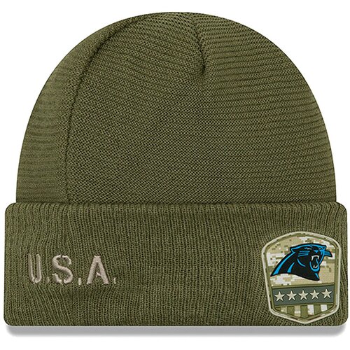 New Era Carolina Panthers 2019 On-Field Salute to Service zimska kapa Slike