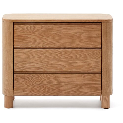 Kave Home Komoda v jesenovem dekorju v naravni barvi 120x80x40 cm Salaya &amp;ndash; Slike