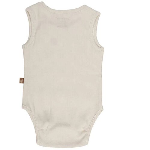  Lunilou - Rebrasti bodi bez rukava, Off White Slike