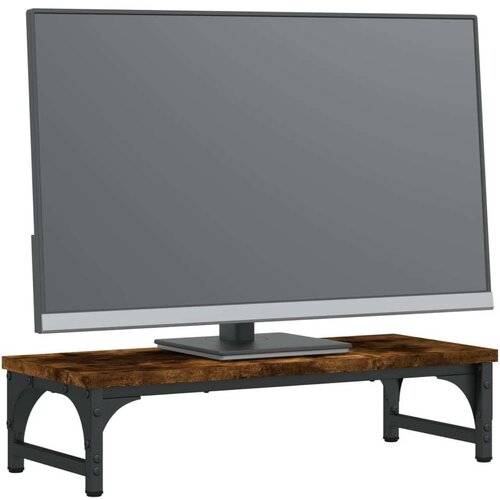  Za monitor boja dimljenog hrasta 55 x 23 x 14 cm drveni Slike