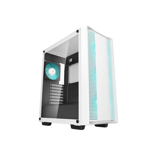 DeepCool Računalni&scaron;ko ohi&scaron;je CC560 WH V2, ATX, LED, kaljeno steklo, belo Cene