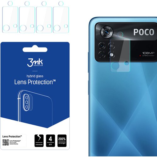 3mk XIAOMI POCO X4 PRO 5G ZA&amp;Scaron;ČITA LEČ KALJENO STEKLO ZA EKRAN, (21979364) Slike