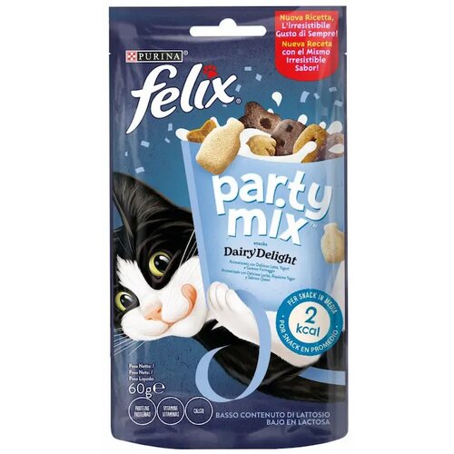 Felix Cat Party Mix Mlečni desert 60g Slike