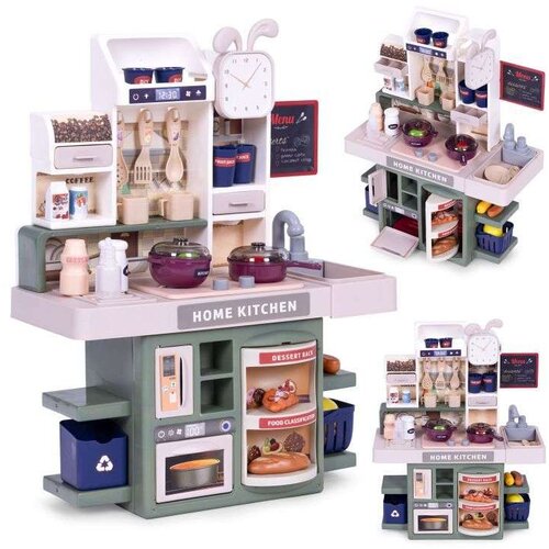 ECO TOYS Ecotoys Dečija kuhinja sa zvukom, led svetlom,generatorom pare sa 35 dodataka ( 42T-3 ) Cene