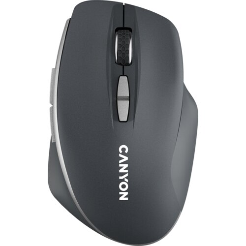 Canyon MW-21, 2.4 GHz Wireless mouse,with 7 buttons, DPI 800/1200/1600, Battery:AAA*2pcs,Dark gray72*117*41mm... Cijene