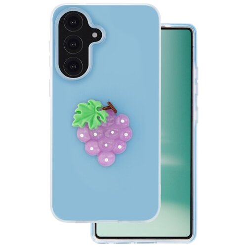 Onasi Tutti Frutti 2v1 silikonski ovitek za Samsung Galaxy A17 - moder Cene