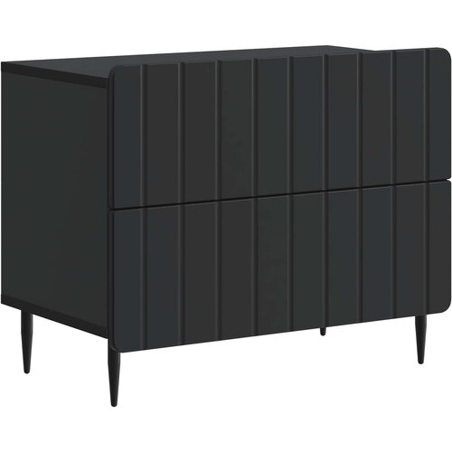  Noćni ormar Crna 62 x 34,5 x 49,5 cm Konstruirano drvo Cene
