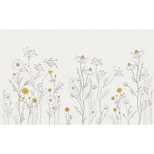 Lilipinso Dječja tapeta 400 cm x 248 cm Through The Fields –