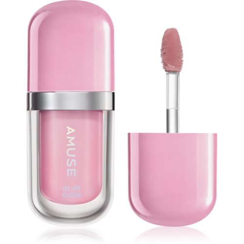 AMUSE Jel-Fit Gloss vlažilni sijaj za ustnice z učinkom povečanja odtenek Sakura 3.8 g Slike