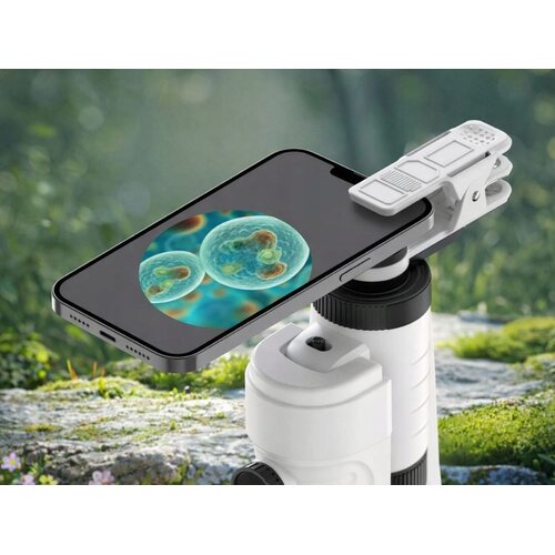  Stolni led uv mikroskop 60-200x za mobitele Slike