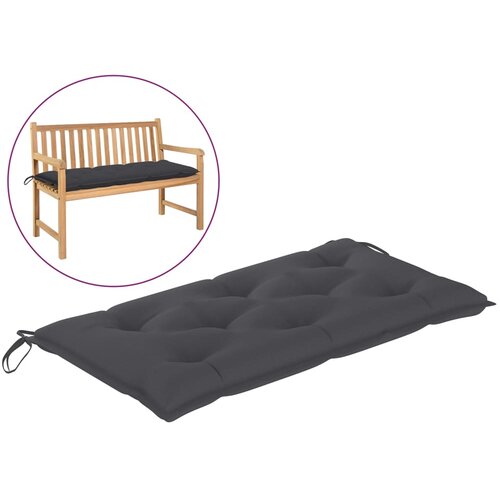 vidaXL Jastuk za vrtnu klupu antracit 100 x 50 x 7 cm od tkanine Cijene