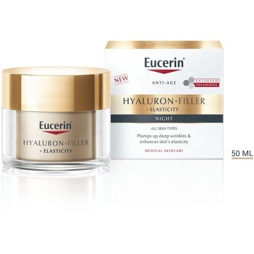 Eucerin hyaluron-filler + elasticity noćna krema, 50 ml Cene