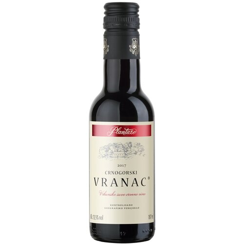 PLANTAŽE 13. JUL Crveno vino PLANTAŽE Vranac 0,187l Cene