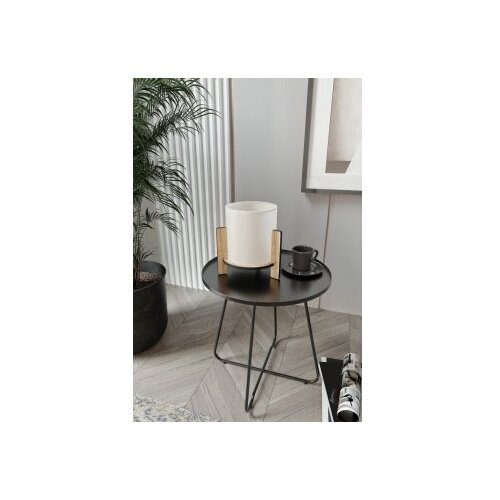 Opviq Stona lampa od bora, 14x16x20 cm, Crna Cene