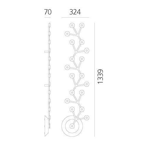 ARTEMIDE 1596050APP-LED prigu&amp;scaron;iva plafonska svetiljka NET LED/45W/230V 3000K Slike