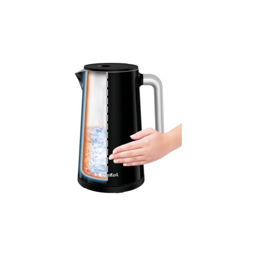 Tefal KO851830 Smart`N Light grijač vode, crni Slike