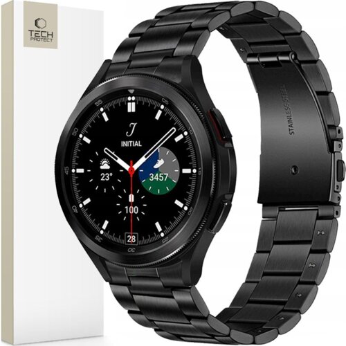 TECH-PROTECT OVITEK NERJAVEČ ZA SAMSUNG GALAXY WATCH 4/5/6/7/FE ČRN, (22069444) Slike