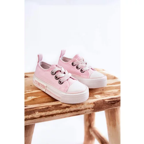 Big Star Children's Cloth Sneakers BIG STAR KK374052 Pink