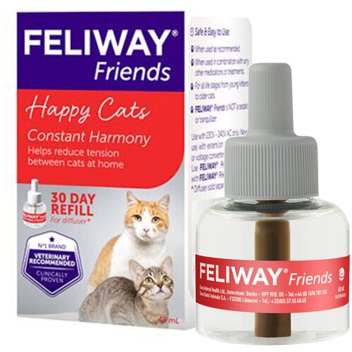  Feliway&amp;reg; Friends - Varčno pakiranje: 2x ponovno polnilo 48 ml Slike
