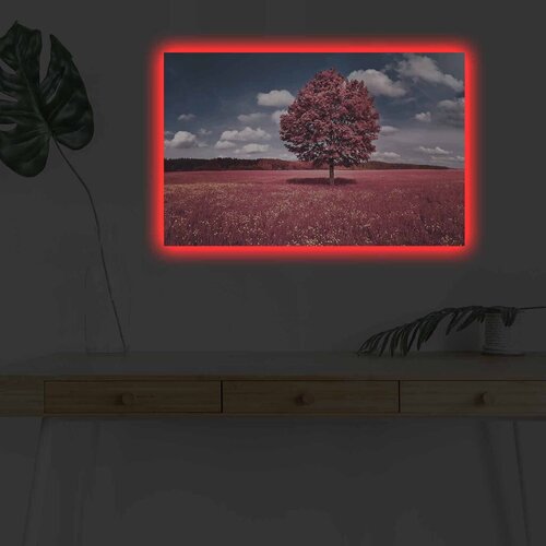 Wallity Slika sa LED osvetljenjem 4570DHDACT-001, 45x70 cm Cene