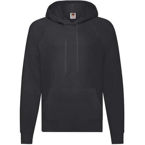 Fruit Of The Loom LCzarna bluza męska z kapturem Lightweight Hooded Sweat Cijene