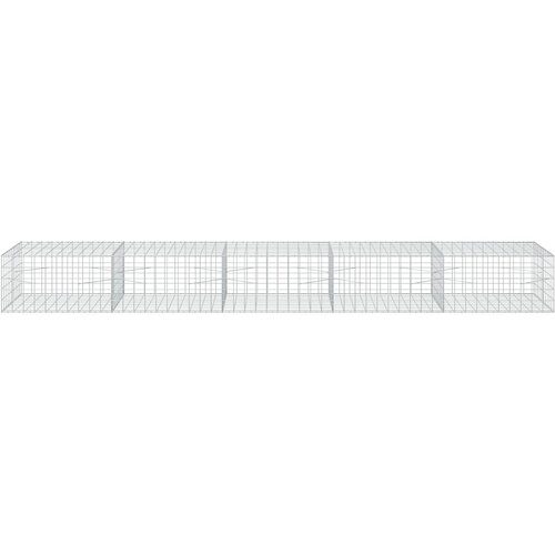  Gabion s žicom debljine 3,5 mm i mrežom 10x10 cm 500x100x50 cm Slike