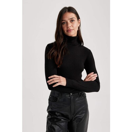 Defacto Slim Fit Turtleneck Knitwear Pullover Slike