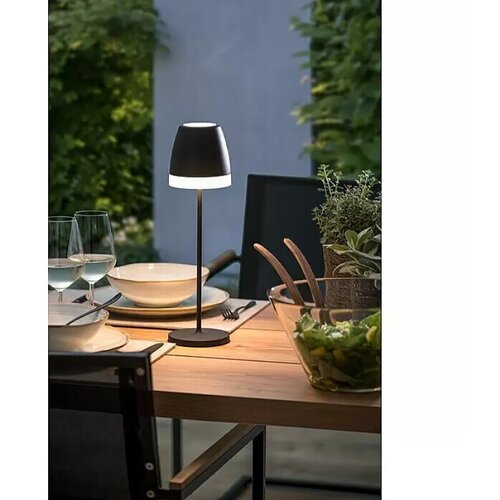 LAVIDA LED namizna svetilka Loria (2 W, IP44, črna) Slike