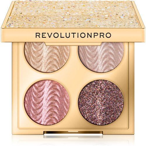 Revolution Pro mini paleta senki Ultimate Eye Look Champagne Crystal 3.2g Slike