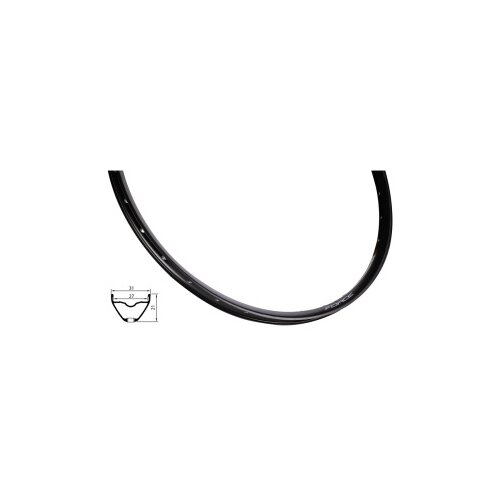 Force felga xc disc 584x27, 28h, crna ( 7021981 ) Slike