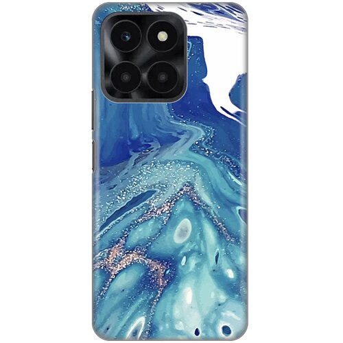  Torbica silikonska print za honor X6a blue marble Cene