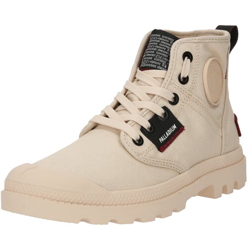 Palladium Visoke tenisice 'PAMPA PATCH' svijetlobež / crvena / crna / bijela Cijene