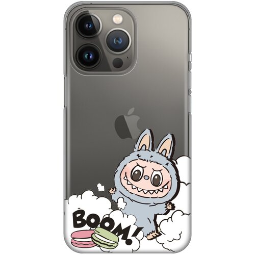  maska za iphone 13 pro 6.1 la bubu macaron silikonska print skin Slike