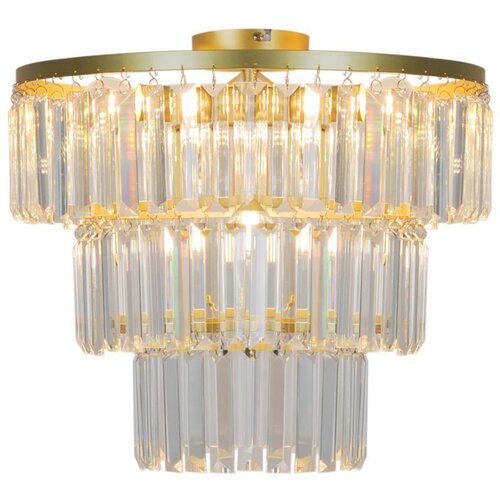 Zuma line P17127-4-GD - Zlatni plafonski luster TIFANNY 4xE14/40W/230V Cene