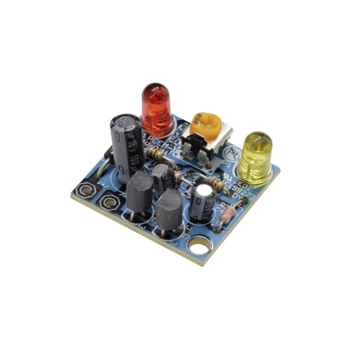 Kemo B092 Komplet za sastavljanje treptavog svjetla Rezolucija: Komplet za sastavljanje 6 V/DC, 9 V/DC, 12 V/DC Cijene