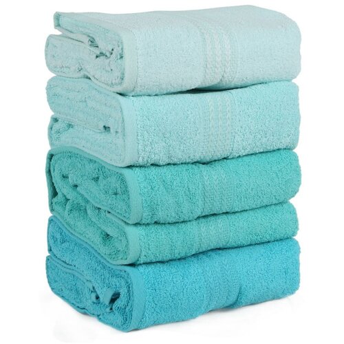 HOBBY water green light greengreenmint bath towel set (4 pieces) Slike