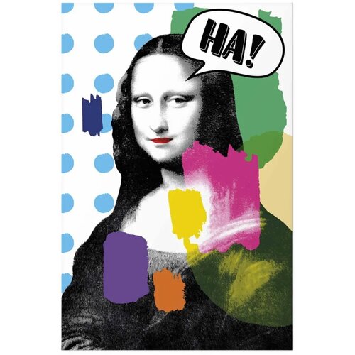  Plakat - Mona Lisa Pop-Art 21x30 Bez okvira Slike