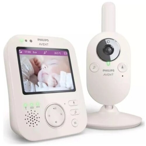 Philips avent bebi alarm sa video monitorom silk white Cene