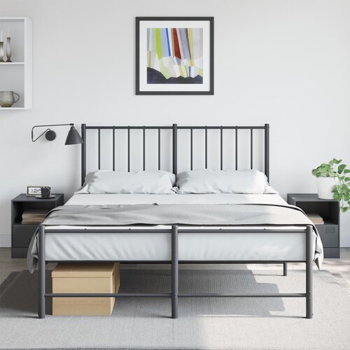 vidaXL Nočna omarica 2 kosa antracit 34,5x39x44 cm jeklo Cene
