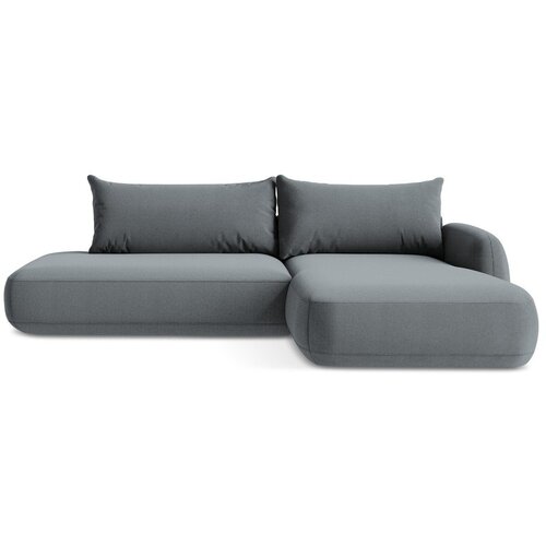 Makamii Prljavo plava sklopiva kutna garnitura (s desnim kutom/s ležaljkom) Hale – Cijene