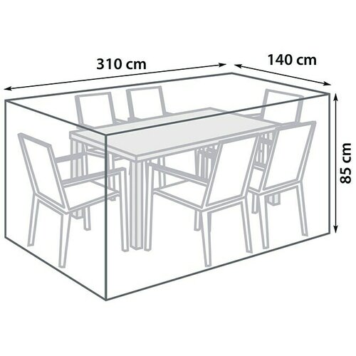 SUNFUN Zaštitna navlaka za namještaj (Veliko, D x Š: 310 x 140 cm, Poliester) Cijene