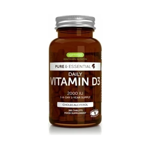 Igennus Pure & Essential Daily Vitamin D3 2000IU