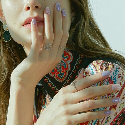 OHORA Gel Nail Sticker N Afterglow nalepke za nohte odtenek ND-196 30 kos Slike