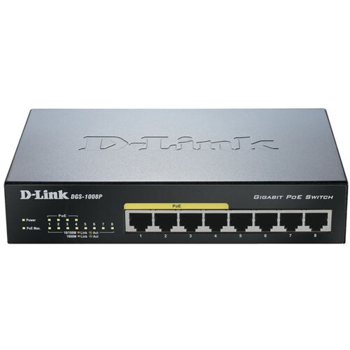 D-link switch neupravljivi, DGS-1008P/E Cijene