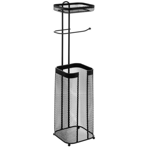 XXXL držač WC papira Maya 73,3 cm metal, crni Cijene